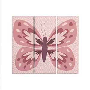 NWT CoCaLo Baby Emilia Canvas Butterfly Wall Decor
